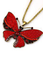 Luxusní náhrdelník ve tvaru motýla