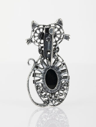 Fashion Jewelry brož kočička