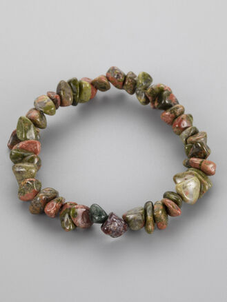 Sekaný náramek z ryolitu