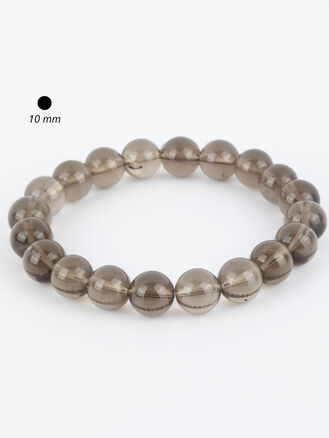 Krásný masivní náramek z korálků záhnědy