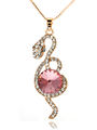 Náhrdelník had s krystalem Swarovski elements