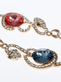 Náhrdelník had s krystalem Swarovski elements