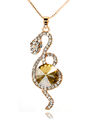 Náhrdelník had s krystalem Swarovski elements
