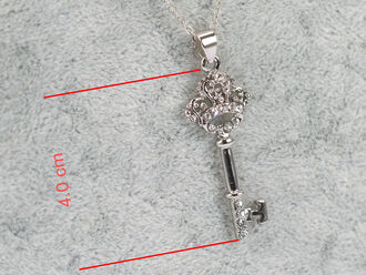Fashion Jewelry dámský náhrdelník key