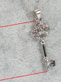 Fashion Jewelry dámský náhrdelník key