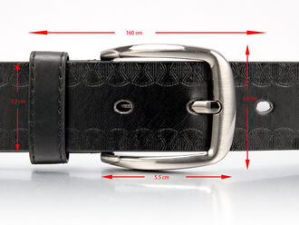 Pánský pásek classic detail