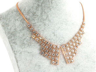 Fashion Jewelry dámský náhrdelník rose gold