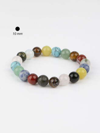 Náramek mix kamenů (1 cm)