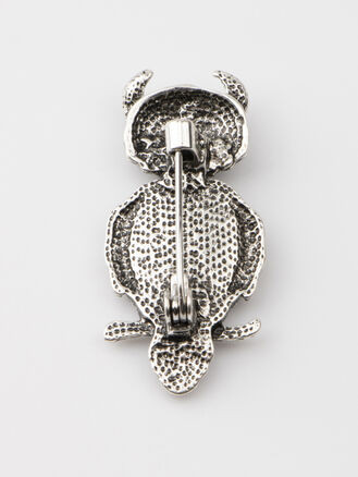 Fashion Jewelry brož sova z perleti paua