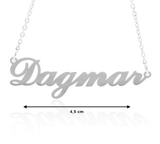 Fashion Icon Ocelový přívěsek jméno Dagmar