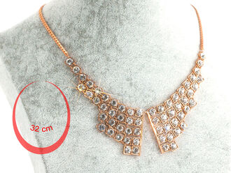 Fashion Jewelry dámský náhrdelník rose gold