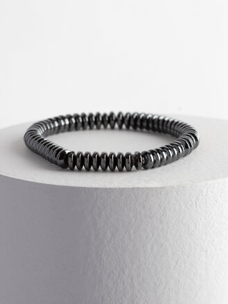 Náramek z hematitu (placičky)