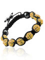 Náramek Shamballa s krystaly