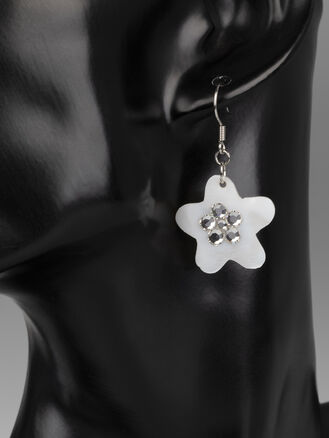 Fashion Jewelry náušnice hvězdy z paua perleti