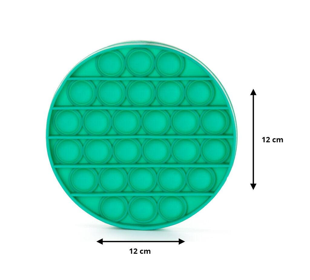 Pop it Rainbow Antistresová hračka Kruh pro dospělé i děti HL0030