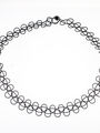 Náhrdelník choker 2v1 krajka a tattoo choker