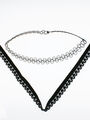 Náhrdelník choker 2v1 krajka a tattoo choker