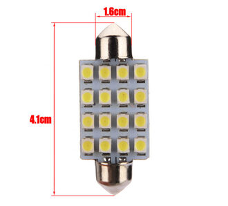 SMD LED žárovka 12 V 14 mm x 41 mm