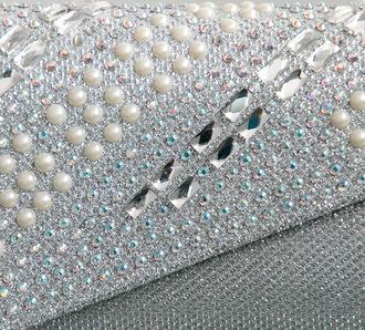 Psaníčko společenské Diamond Shine elegantní s kaminky