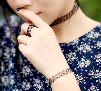 Módní sada TATTOO CHOKER 3 ks
