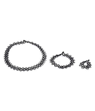 Módní sada TATTOO CHOKER 3 ks