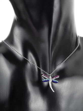 Fashion Icon řetízek  s příveskem ve tvaru vážky