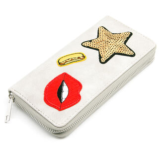 Fashion Icon 	Dámská Pop Art peněženka LipStar 