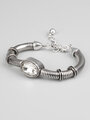 Fashion Jewelry masivní náramek s čirým krystalem