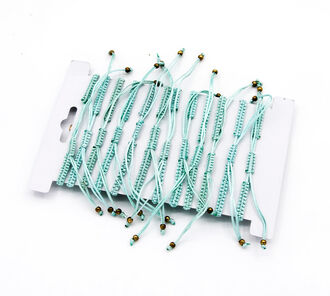 Fashion Icon Náramek nekonečno tkanina