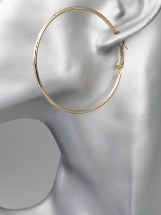 Fashion jewelry kruhové náušnice zlaté barvy