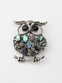 Fashion Jewelry brož sovička z perleti paua