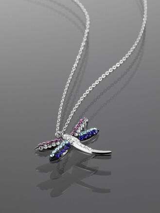 Fashion Icon řetízek  s příveskem ve tvaru vážky