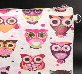 Fashion Icon Psaníčko Multi OWLS sova pouzdro na tablet