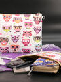 Fashion Icon Psaníčko Multi OWLS sova pouzdro na tablet