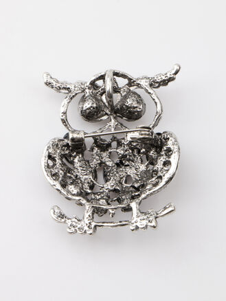 Fashion Jewelry brož sovička z perleti paua