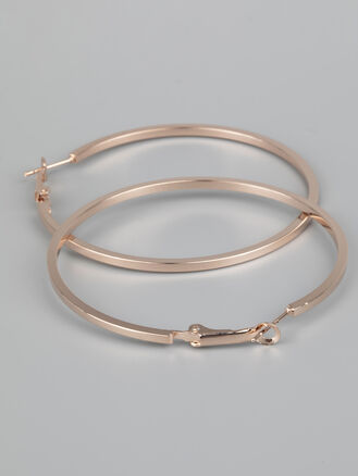 Fashion jewelry bronzové  kruhové náušnice