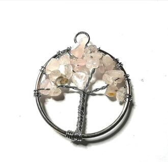 RŮŽENÍN magický kulatý amulet Strom života