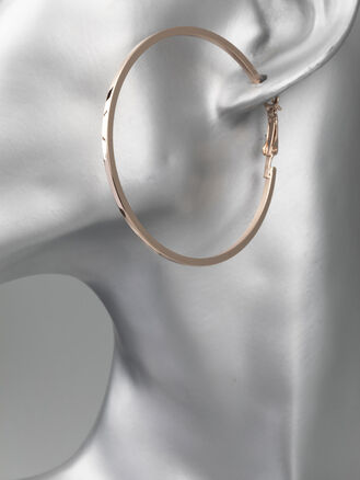 Fashion jewelry bronzové  kruhové náušnice