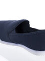 Balada Dámské slip-on slipry textilní