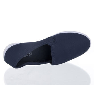 Balada Dámské slip-on slipry textilní