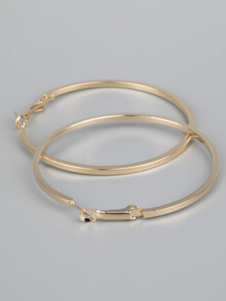 Fashion jewelry  zlaté  kruhové náušnice