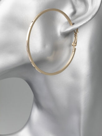 Fashion jewelry  zlaté  kruhové náušnice