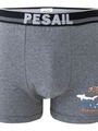 Pánské boxerky značka PESAIL potisk žralok 4 ks v balení