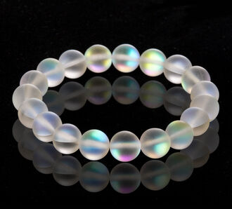 Fashion Icon Náramek z křišťálu Aqua Aura "ledové království II" - 10 mm