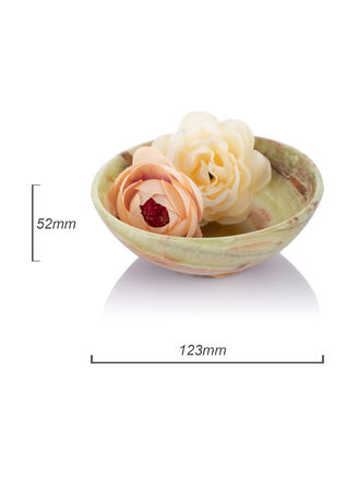 Miska z onyxového mramoru 12,5 cm