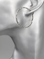 Fashion Jewelry kruhové náušnice s rytým vzorem
