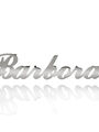 Fashion Icon Ocelový přívěsek jméno Barbora