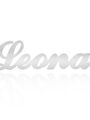 Fashion Icon Ocelový přívěsek jméno Leona