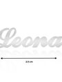 Fashion Icon Ocelový přívěsek jméno Leona