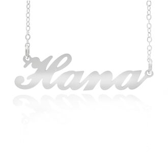 Fashion Icon Ocelový přívěsek jméno Hana